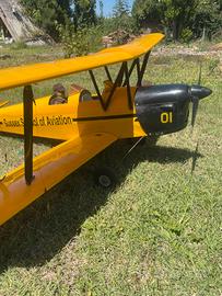 Aeromodello De Havilland Tiger Moth 01