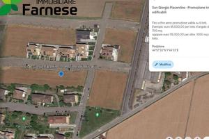 Terreno di 672 m² a San Giorgio Piacentino