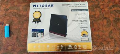 Netgear D6300 wifi modem Router