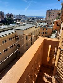 Trilocale Genova Centro vista mare