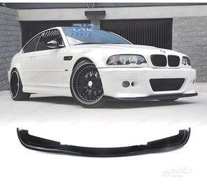 SPOILER LIP BMW E46 98-07 LOOK M3 NERO LUCIDO