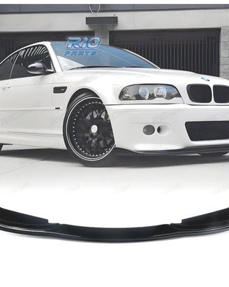 SPOILER LIP BMW E46 98-07 LOOK M3 NERO LUCIDO