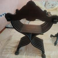 sedia Savonarola del rinascimento 