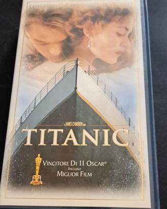 VHS Titanic originale videocassetta italiano itali