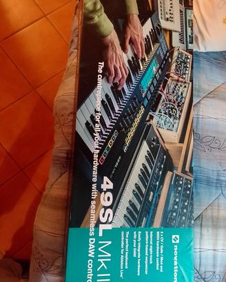 novation 49SLMKIII Tastiera controller midi 