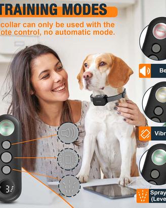 Collare del cane Citronella con telecomando addest