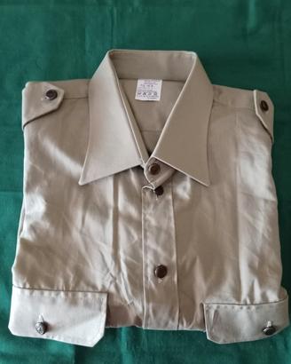 camicia militare manica corta nuova ES. IT
