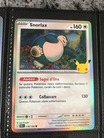 30 anniversario   Snorlax