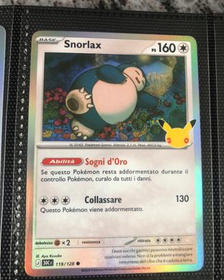 30 anniversario   Snorlax