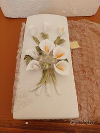 Umidificatori decorazione a stucco floreale