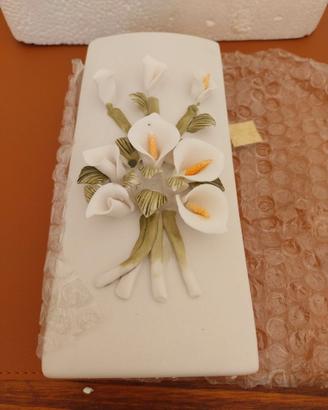 Umidificatori decorazione a stucco floreale