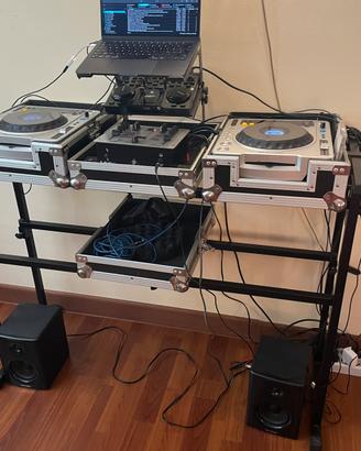 Setup completo da DJ (Pioneer) cdj 800 MK2