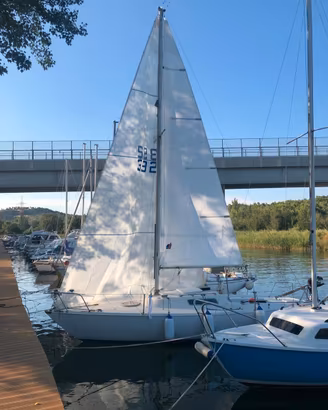 Barca a vela modello Cristina Plastivela