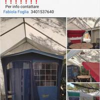 ROULOTTE E POSTO CAMPEGGIO PER 4 persone SABABUDIA