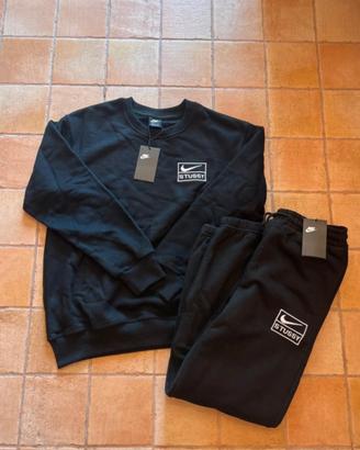 Tuta Nike x stussy M felpa e pantaloncino