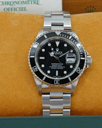 ROLEX SUBMARINER 16610 SER A 2000 SCAT E GAR