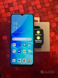 Oppo A57 con orologio oppo 