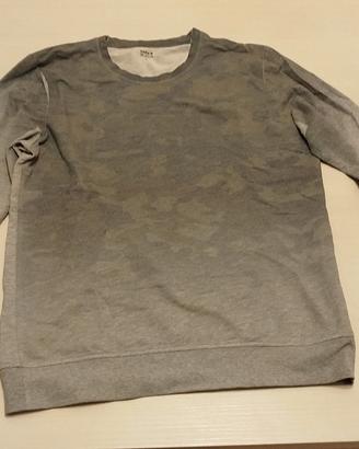 maglia maniche lunghe Celio grigia mimetica L