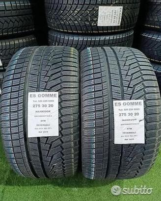 2 gomme 275 30 20 HANKOOK RIF1419