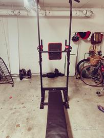 panca e multifunzione trazioni 