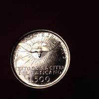 500 £-"CITTA' DEL VATICANO"-ANNO 1963-SEDE VACANTE