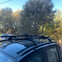 BARRE TETTO PANDA PIU PORTA SCI