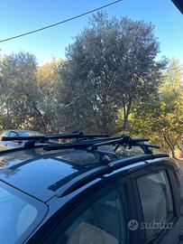 BARRE TETTO PANDA PIU PORTA SCI