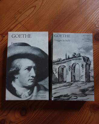 GOETHE VIAGGIO IN ITALIA E FAUST MONDADORI