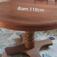 TAVOLO ROTONDO ALLUNGABILE + 4 SEDIE