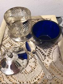 Set vintage zuccheriera / saliera / senape