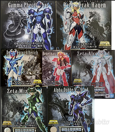 Saint Seiya Myth Cloth Ex Bandai Lotto Hasgard x7