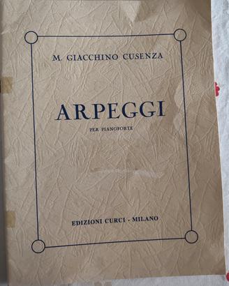 M. Gioacchino Cusenza - Arpeggi per pianoforte 