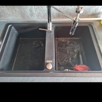 Lavandino 2 vasche Nero marca FRANKE