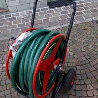 Gomma innaffio con carrello 