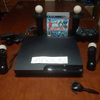 Ps3 Console+Molti Accessori+25Giochi Originali PSN