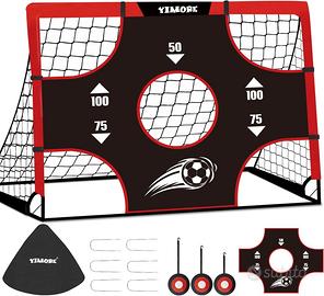Porta Calcio Bambini 3 in 1 Dimensioni 120×90×90