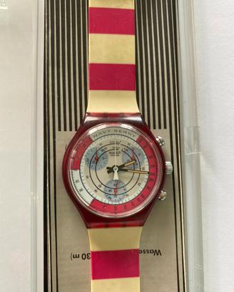 Swatch Navy Berry SCR100