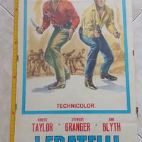 Locandina originale 1964 - I Fratelli Senza Paura