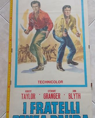 Locandina originale 1964 - I Fratelli Senza Paura