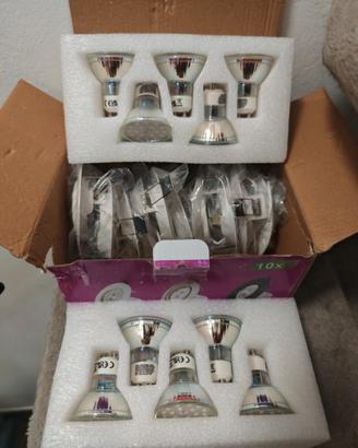 kit 10 faretti led da incasso orientabili 