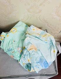 Lenzuolo con angoli per culla