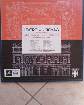 Teatro alla Scala Puccini Madama Butterfly EMI LP