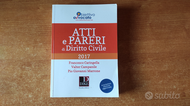 Atti e pareri di diritto civile Caringella Dike