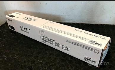 toner nero originale canon c-exv 51