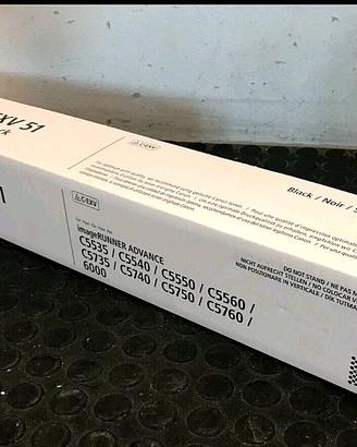 toner nero originale canon c-exv 51