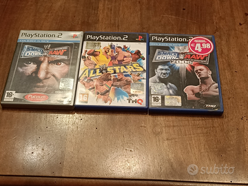 Wrestling (3 giochi PlayStation 2)