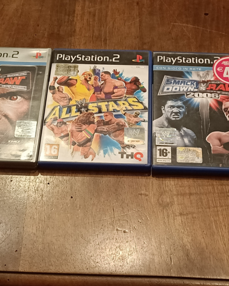Wrestling (3 giochi PlayStation 2)