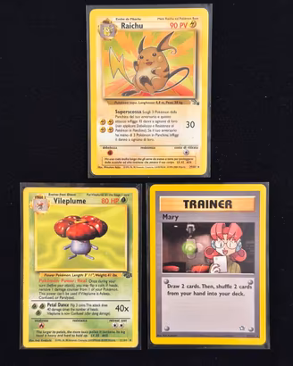 Lotto Carte Pokémon Vintage Collezione
