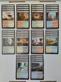 40 Bico Lands desert OTJ Magic MTG