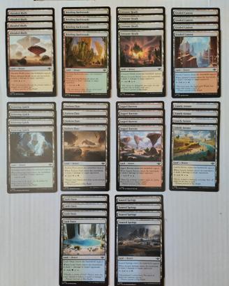 40 Bico Lands desert OTJ Magic MTG